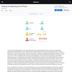 Features of Single-leg and X-UP plan on Behance