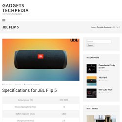 JBL Flip 5 Features, Specificaions and Price in Nepal