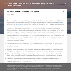 FEATURES THAT MAKE US ONE OF THE BEST