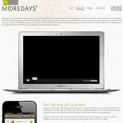 Features that killing others - MOREDAYS, Inc.