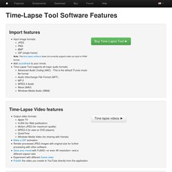 Time Lapse Tool