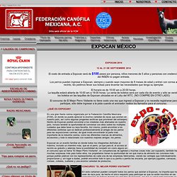 Federacion Canofila Mexicana - FCM