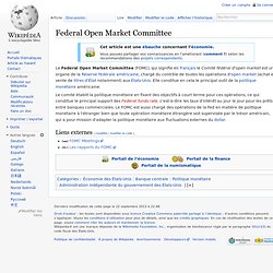 Federal Open Market Committee