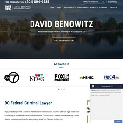 DC Federal Criminal Lawyer