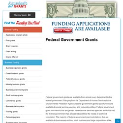 Federal Government Grants
