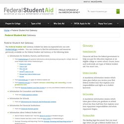 Federal Student Aid Gateway