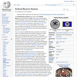 Federal Reserve System - Wiki