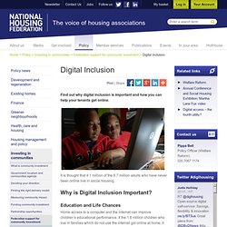 National Housing Federation. Digital Inclusion