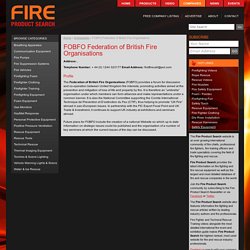 Federation of British Fire Organisations