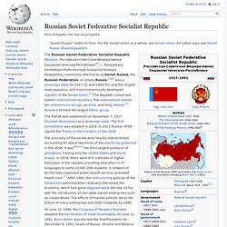 Russian Soviet Federative Socialist Republic