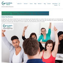 Global Tree Feedback By Education and Training Students