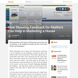 How Showing Feedback for Realtors Can Help in Marketing a House