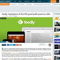 Feedly, l'agrégateur de flux RSS grand public passé au crible