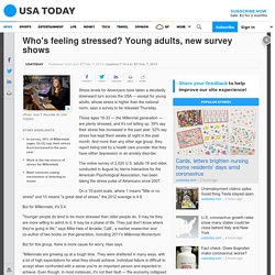 Who's feeling stressed? Young adults, new survey shows