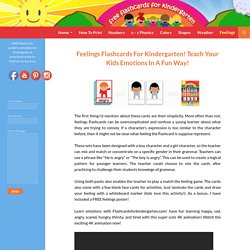 Feelings Flashcards - Teach Feelings & Emotions - FREE Printables!