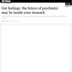 Gut feelings: the future of psychiatry may be inside your stomach