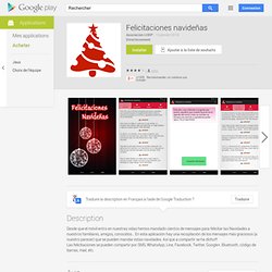Felicitaciones navideñas - Aplicacions d'Android a Google Play