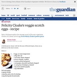 Felicity Cloake's veggie scotch eggs – recipe