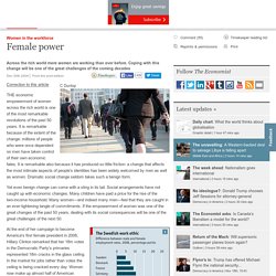 Women in the workforce: Female power