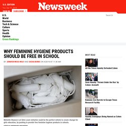 Why Feminine Hygiene Products Should Be Free in School