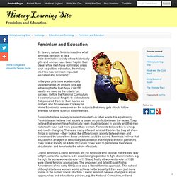 Feminism and Education