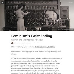 Feminism's Twist Ending — LadyBits on Medium