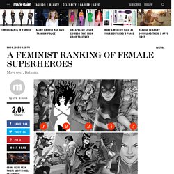 A Feminist Ranking of Female Superheroes