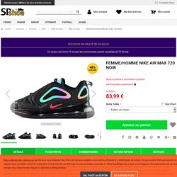 Femme/Homme Nike Air Max 720 Noir