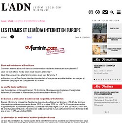 Les femmes et le média Internet en Europe - ETUDE