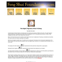 Feng Shui Foundation - The Eight Trigrams