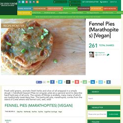 Fennel Pies (Marathopites) [Vegan]