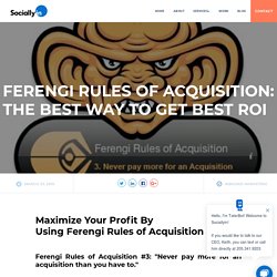 Ferengi Rules Of Acquisition #3