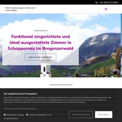 Ferienwohnungen Anton und Petra Ritter: Zimmer in Schoppernau im Bregenzerwald