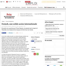 Fermob, une solide assise internationale