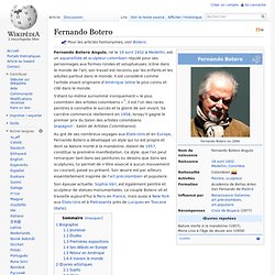Biographie de Botero