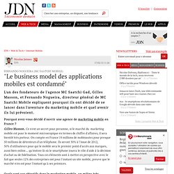 "Le business model des applications mobiles est condamné"