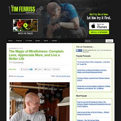 The Blog of Author Tim Ferriss