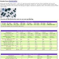 ferrite core pearltrees inductor