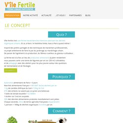 V'ile Fertile un concept de ferme associative maraîchère à Paris