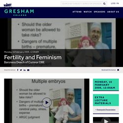 Fertility and Feminism