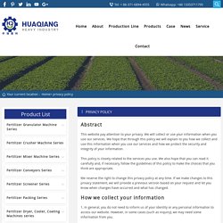 Fertilizer machine and fertilizer production line manufacturers