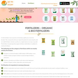 Buy Fertilizers Wholesale Suppliers in India from Jai Ho Kisan