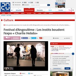 Festival d’Angoulême : Les instits boudent l’expo « Charlie Hebdo»