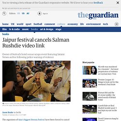 Jaipur festival cancels Salman Rushdie video link