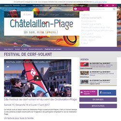 Festival de cerf-volant et du vent de Châtelaillon-Plage - Châtelaillon - Office de Tourisme
