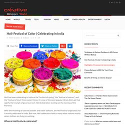 Holi-Festival of Color