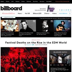 Festival Deaths on the Rise in the EDM World