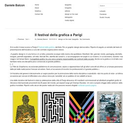 Il festival della grafica a Parigi