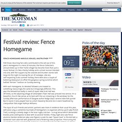 Festival review: Fence Homegame