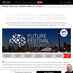 Future Festival World Summit - The Best Innovation Conference